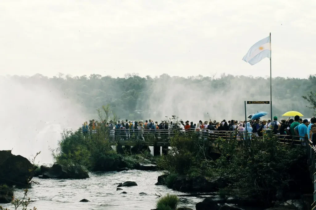 Garganta del Diablo, côté argentin des chutes d'Iguazu Garganta del Diablo, côté argentin des chutes d'Iguazu