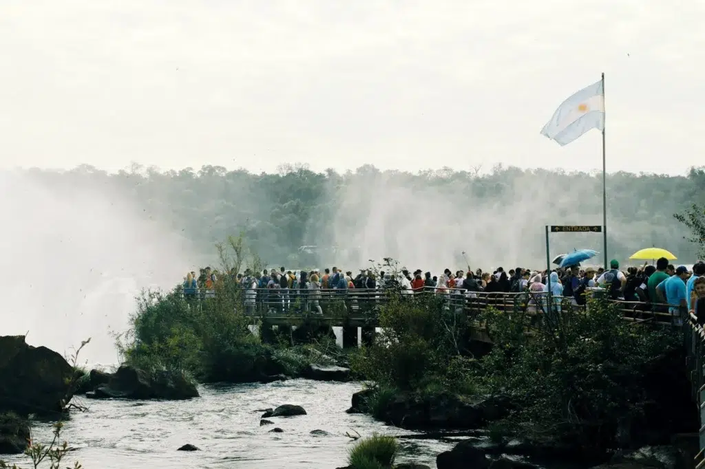 Visiter les chutes d’Iguaçu / Iguazu côté argentin - la gorge du diable argentine chutes d'iguaçu vue sur la gorge du diable argentine